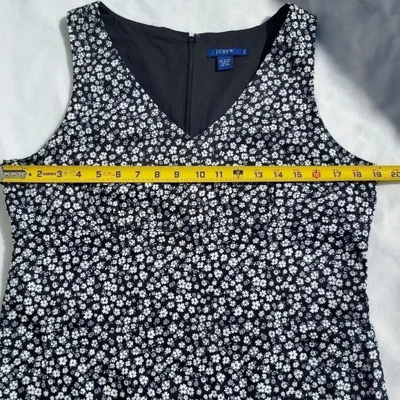 Vintage J. Crew Floral Dress Size P12 - Picture 10 of 11